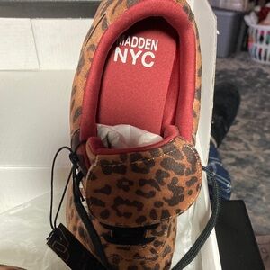 Madden NYC Women's Leopard Print Sneakers